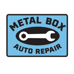 Metal Box Auto Repair Logo